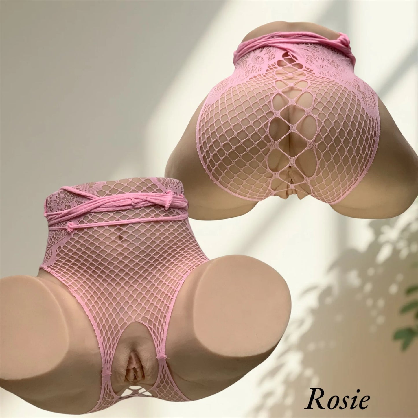 Rosa Netz-Bodysuit – Sinnliche Dessous