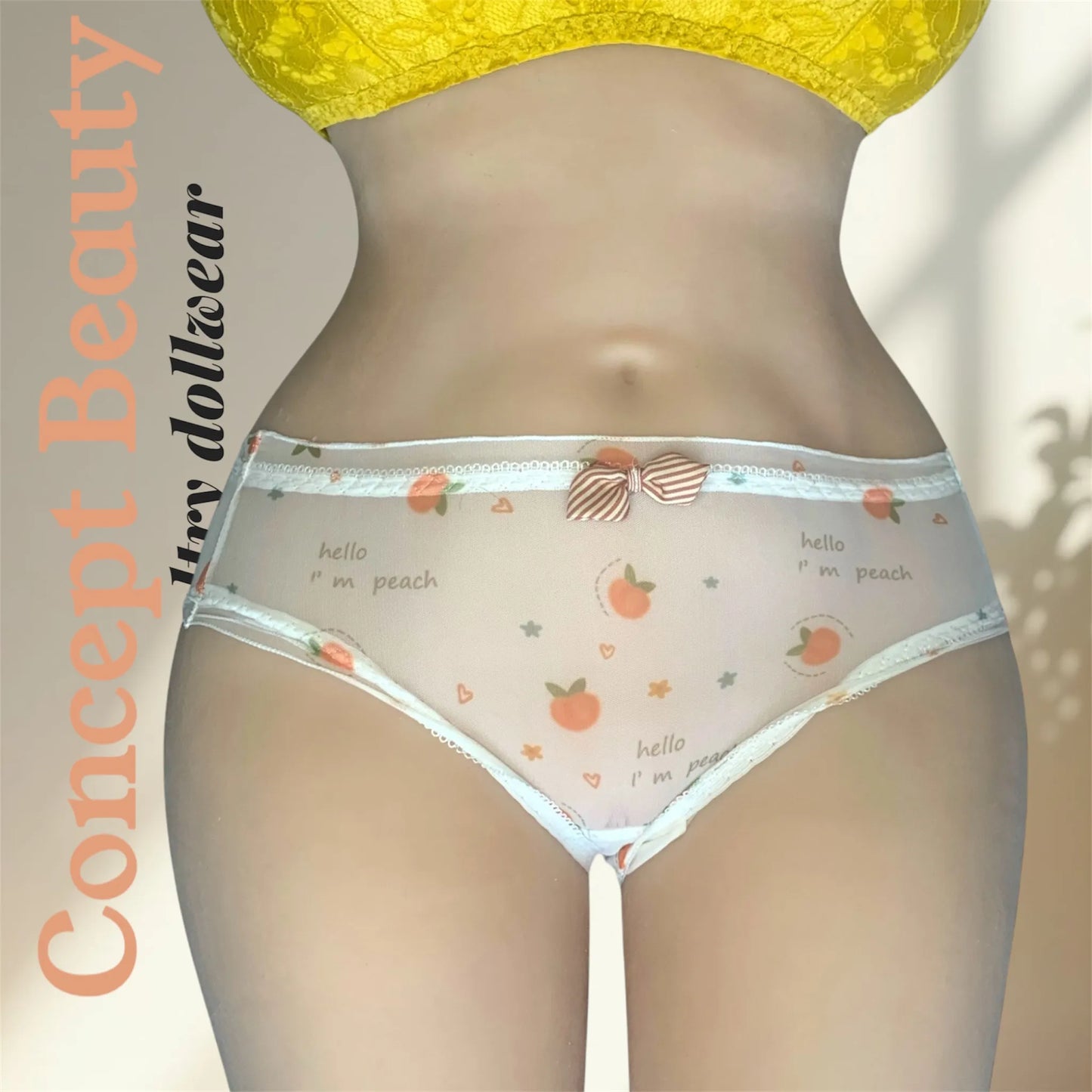 Kawaii Transparent Tüll Höschen – Weichheit und Fantasie