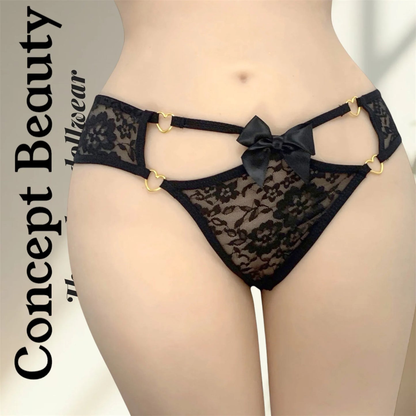 Black Lace Briefs – Elegant Seduction