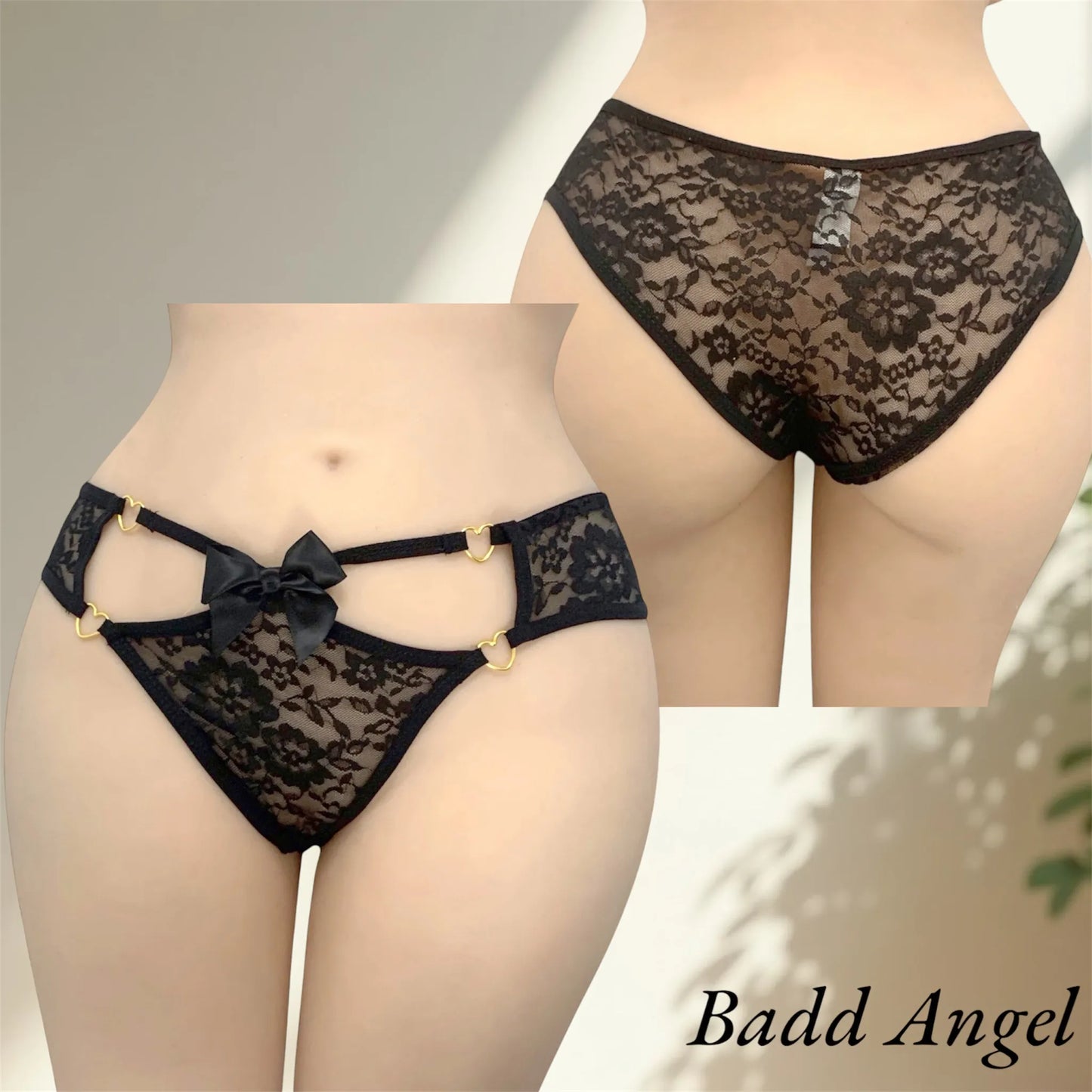 Black Lace Briefs – Elegant Seduction