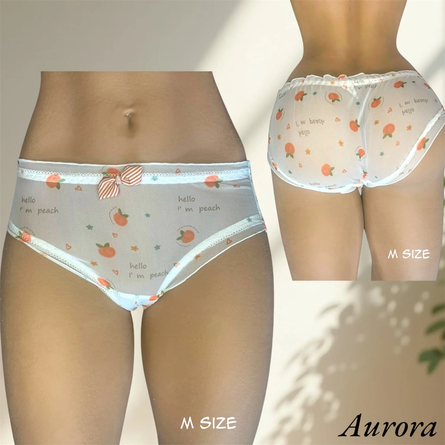 Kawaii Transparent Tüll Höschen – Weichheit und Fantasie