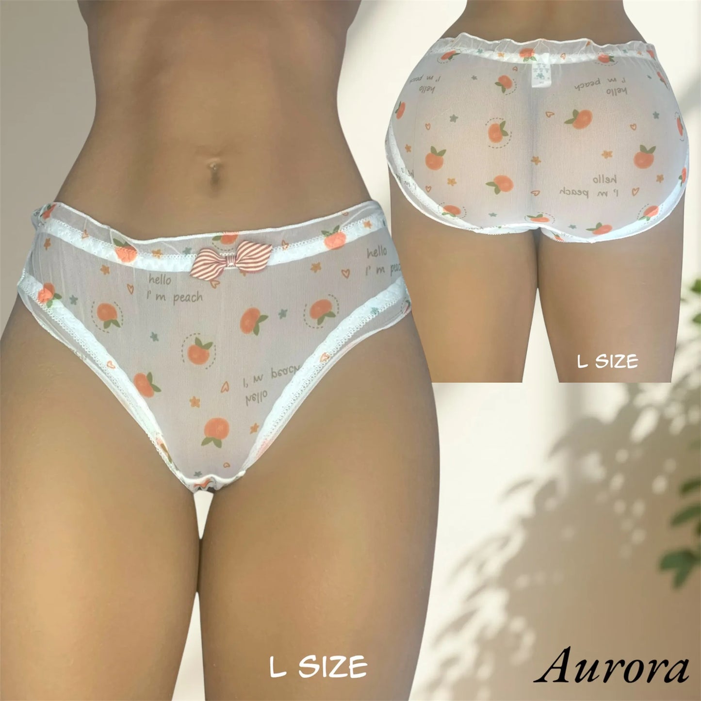 Kawaii Transparent Tüll Höschen – Weichheit und Fantasie
