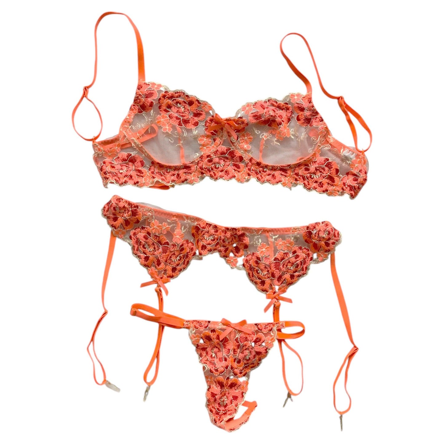 Lingerie 3 pièces sensuelle et vibrant - Concept Beauty