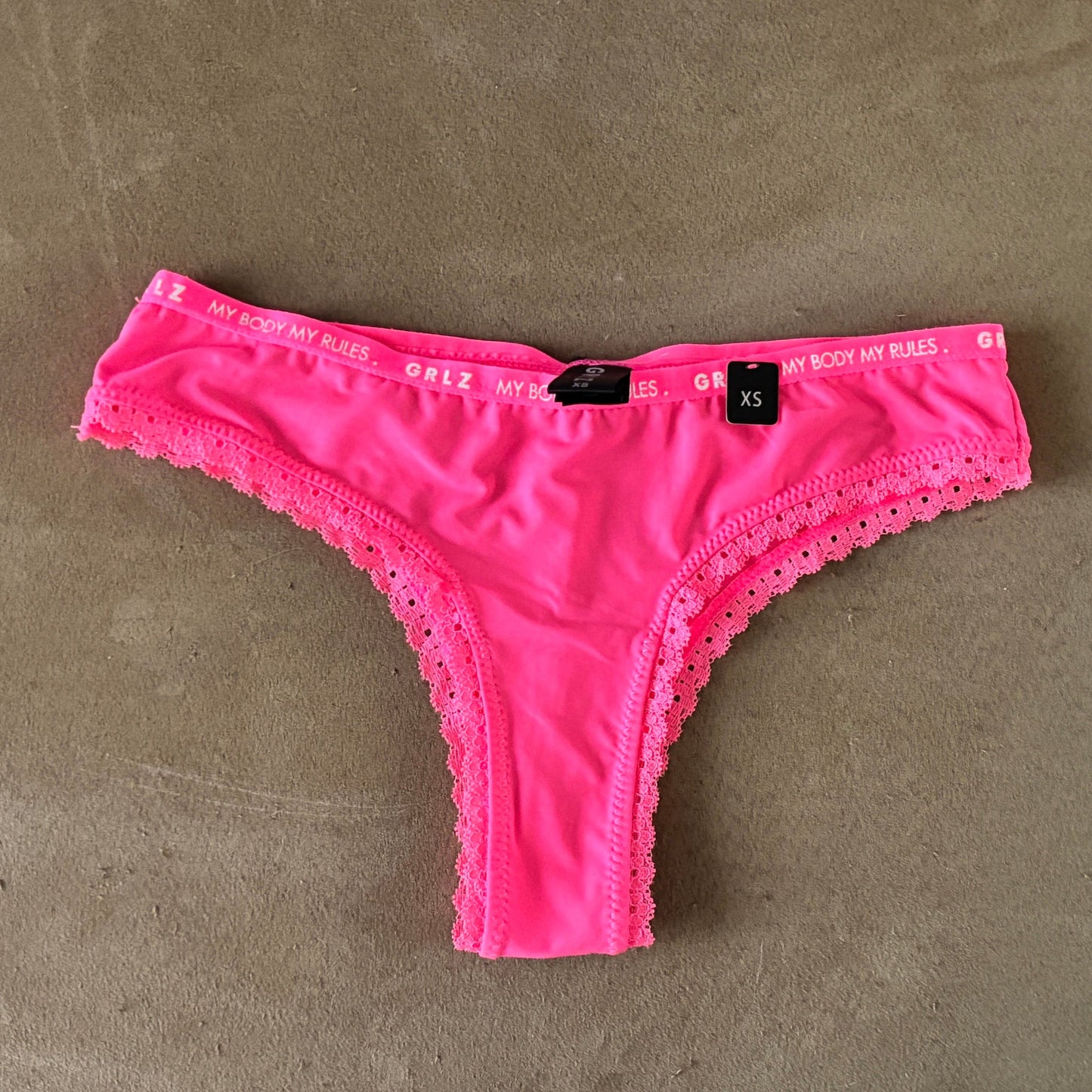 Bold Thong - My Body My Rules