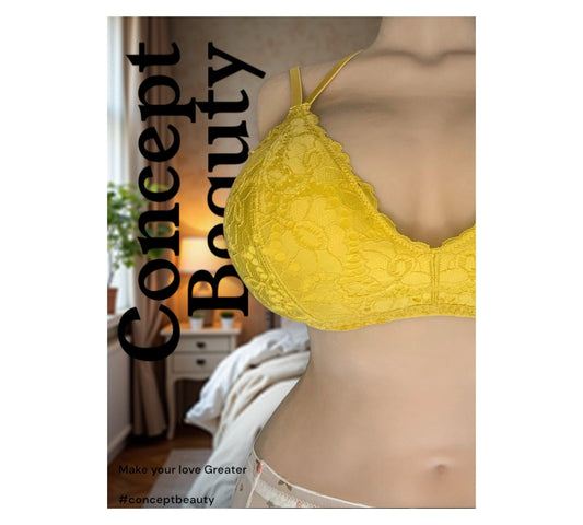 Soutien-gorge triangle en dentelle - Concept Beauty 