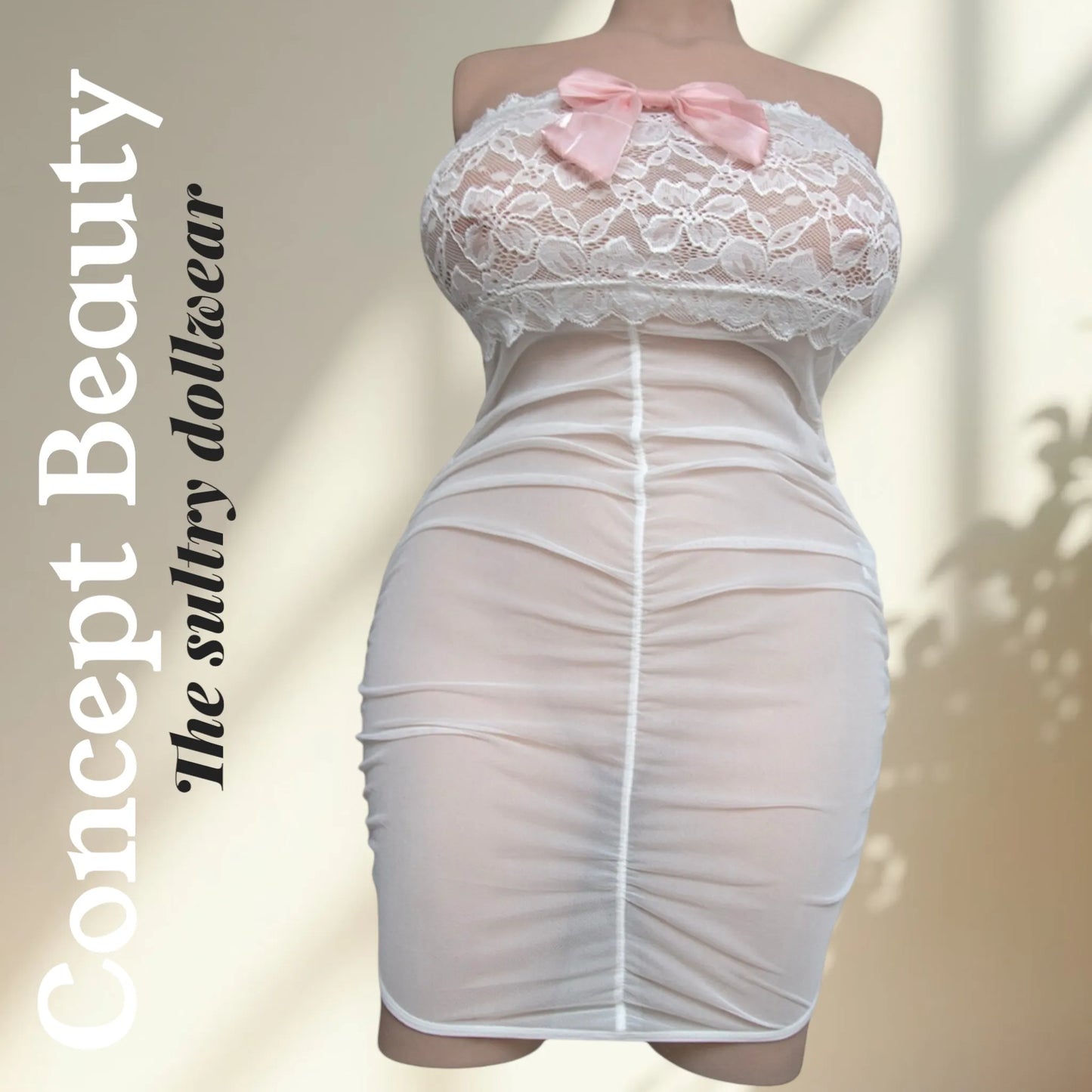 Lace Ruffled Sexy Lingerie – Voluptuous Seduction